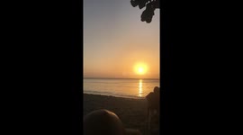 Beautiful sunset
