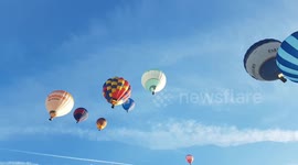 Morning Mass Ascent @ Bristol International Balloon Fiesta - Day #3