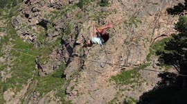 Stuck Hanging with a Dislocated Shoulder after a Slackline Fail