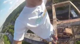 Crazy day of Climbing Huge Abandoned Structures