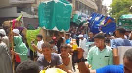 Crazy celebrations in Luxor, Egypt with Camels and Horses