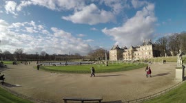 Timelapse - Luxembourg Gardens, Paris, France