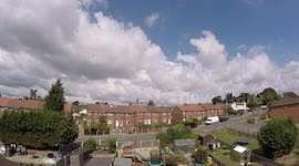 Stormy Skies Above Leeds Time Lapse