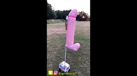 Inflatable penis rocket fail