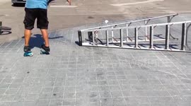 Invisible Skate to Ladder - San Diego - Hamels