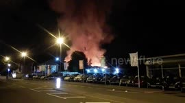 30 homes evacuated as large mill fire erupts in Rochdale