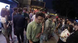David Mitchell and Victoria Coren Mitchell Depart The Festival Film Premiere