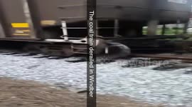 Newsflare Edit - Train derailment