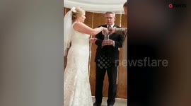 Terminally ill mom weds partner of four years after heartbreaking cancer diagnosis