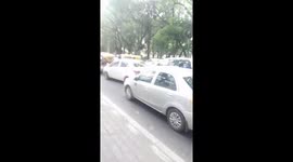 Traffic Jam in Bangalore, India