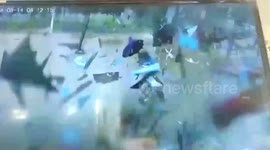 Lorry full of chemicals explodes in eastern China