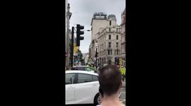 Large police incident outside Holborn tube station