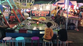 Giant Scalextric Fairground Game