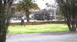 Riots at the national university of Colombia