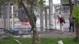 Riots at the national university of Colombia