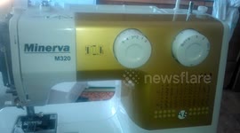 Швейная машина Минерва М 320  Бракованная игла