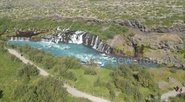 Drone Footage of Waterfalls