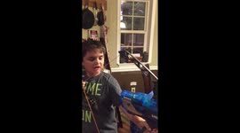 Pulled tooth out with a Nerf blaster