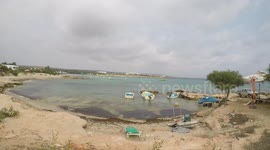 Larnaca beach