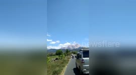 Landslides triggered as powerful aftershocks hit Lombok
