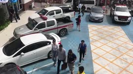 Australian events organised interviewed by police over raunchy pool party