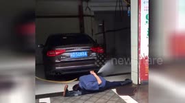 Welcome to the kung fu car wash