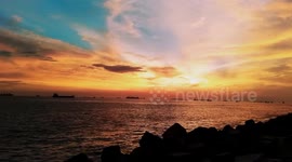 Sun set