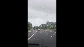 Driving on the rain