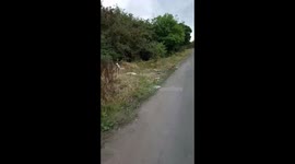 Fly tipping on Netherfield lane Sawley