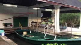 Scary moment Trinidad residents experience earthquake at swamp harbour