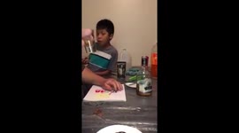 Dad surprizes stepson with adoption papers