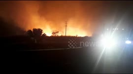 Incendio fuerte militar tolemaida colombia