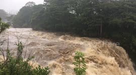 flash flooding during hurricane lane