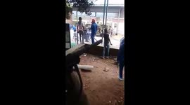 Student fighting fidelity police at the university of mpumalanga