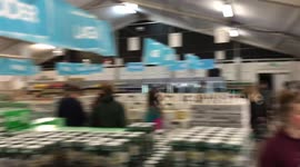 Co-op workers show off their dance moves at Leeds Festival