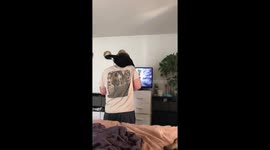 Attention seeking cat just wants in on PUBG