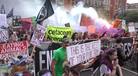 Animal Rights March 2018 , London, UK