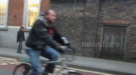 Crazy v sane cyclists on streets of London