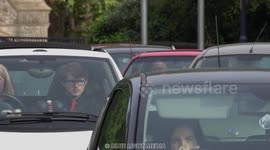 unmarked Mazda EMS Ambulance Response Officer Responding