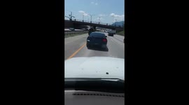 Dickhead Mustang Driver Road Rage Went From Tailgating Me to Brake Checking Me!!