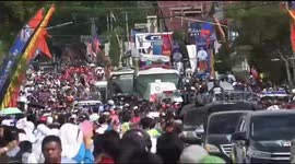 The Asian Games torch relay ran in a historic hole at a depth of 49 meters