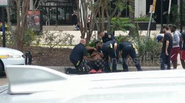 New eyewitness footage shows Jacksonville victim who was shot in chest receiving treatment