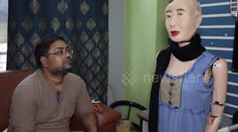Indian software engineer develops first Hindi speaking humanoid robot