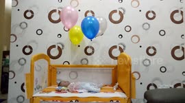 Baby Having fun Playing his new