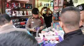 Stall selling sex toys raided by Thai police