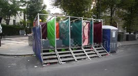 Video shows grim sight of toilets at Notting Hill Carnival