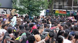 Crowd Enjoying Notting Hill Carnival