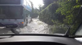 Inside the coverack flood
