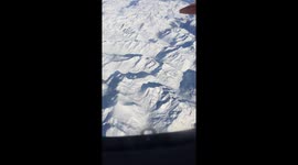 Amazing view from the airplane (Italy)