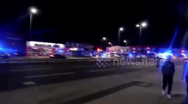 Eyewitness captures aftermath of crash in Ilford